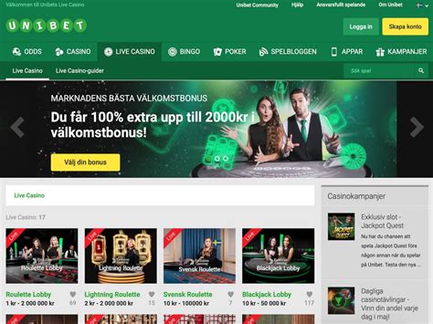 unibet casino pa|unibet logga in.